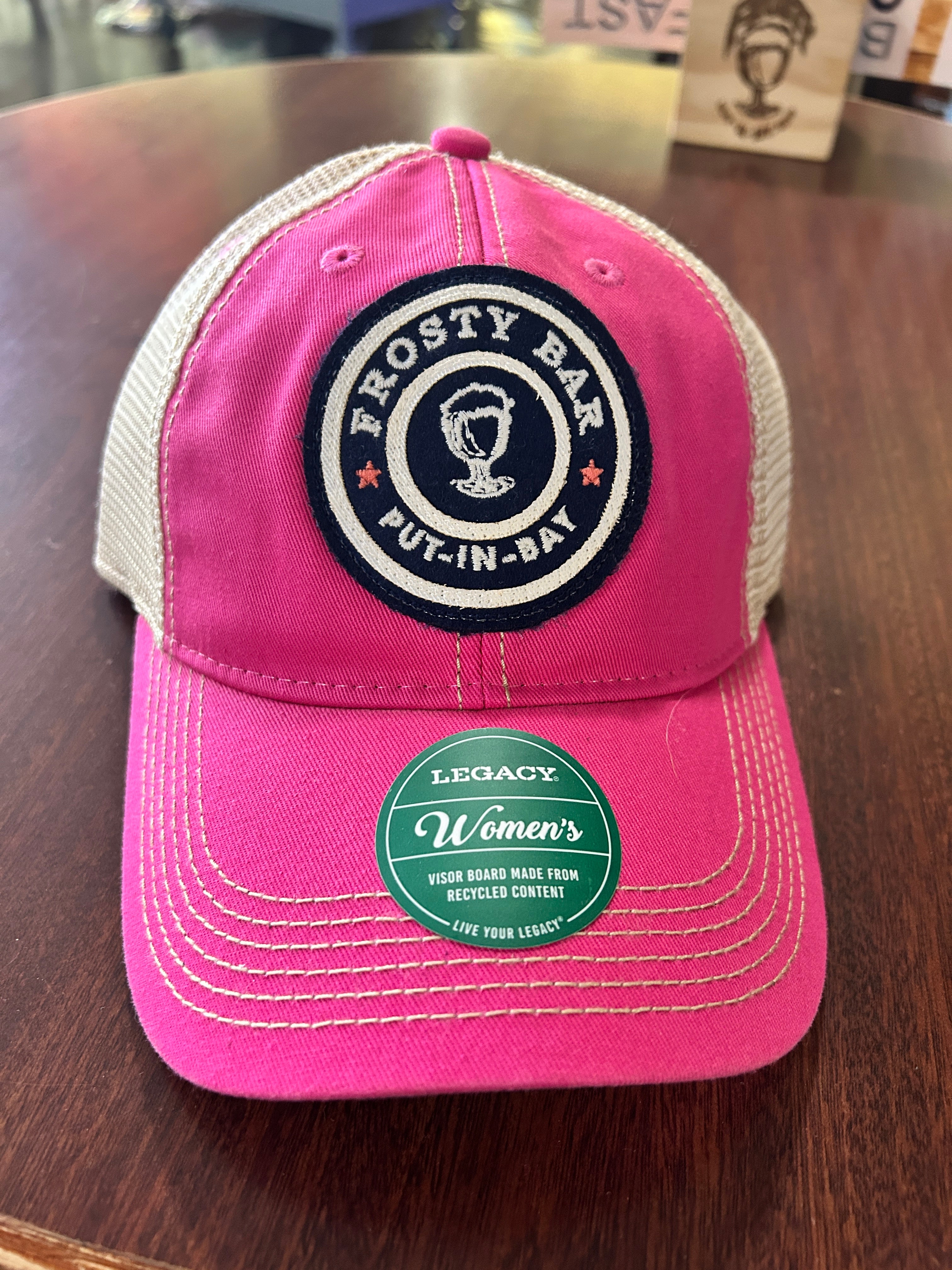 Pink Ladies' Patch Hat