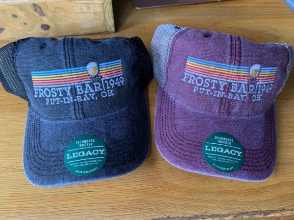TWo Frosty's Dashboard Trucker Stripe Hats