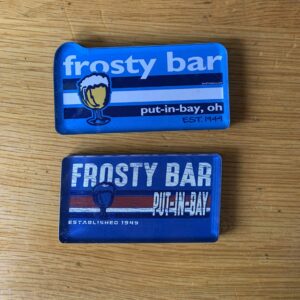 two frosty bar rectangular magnets