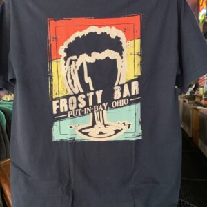 Frosty's Navy Painted Tee (back)