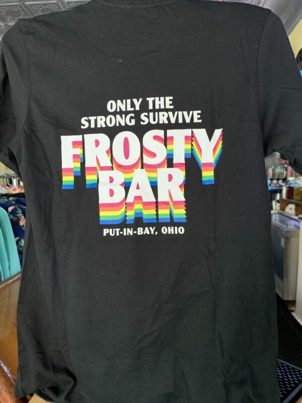 Frosty's Sunday Funday Black Pride T-Shirt (back)