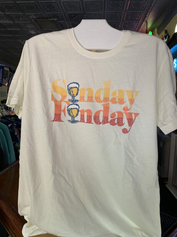 Frosty's Sunday Funday White t-shirt